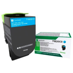 CS317-CX317 toner cyan (Return) 2.3k