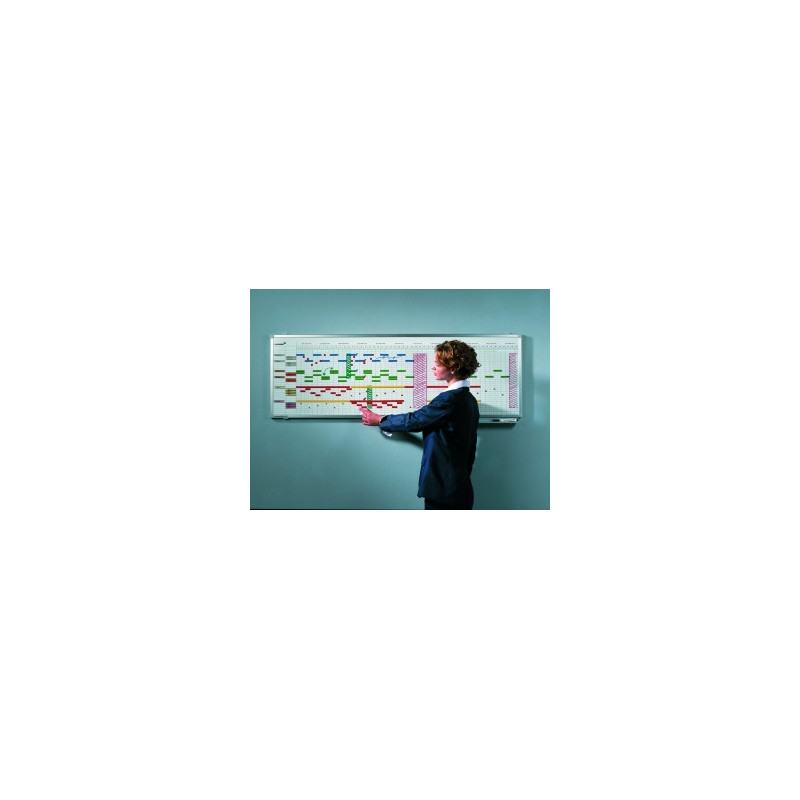 Legamaster professionel årskalender planlægningstavle 50X150cm
