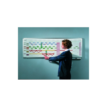 Legamaster professionel årskalender planlægningstavle 50X150cm