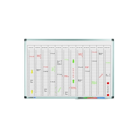 Legamaster premium årskalender planlægningstavle 60X90cm