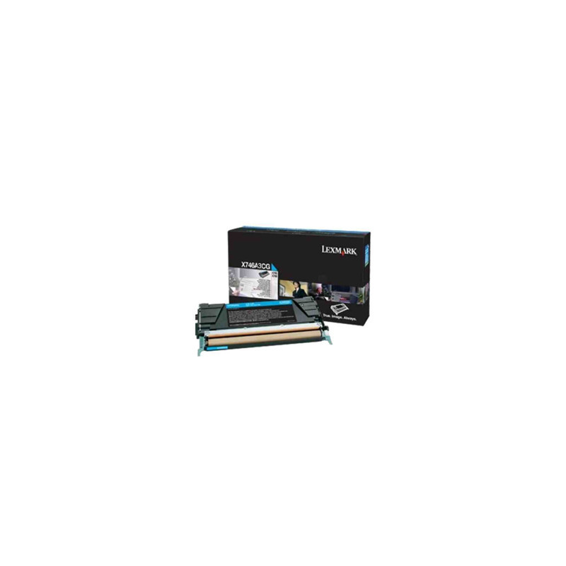 X746-748 cyan toner 7k (Corporate) X746-748 cyan toner 7k (Corporate)