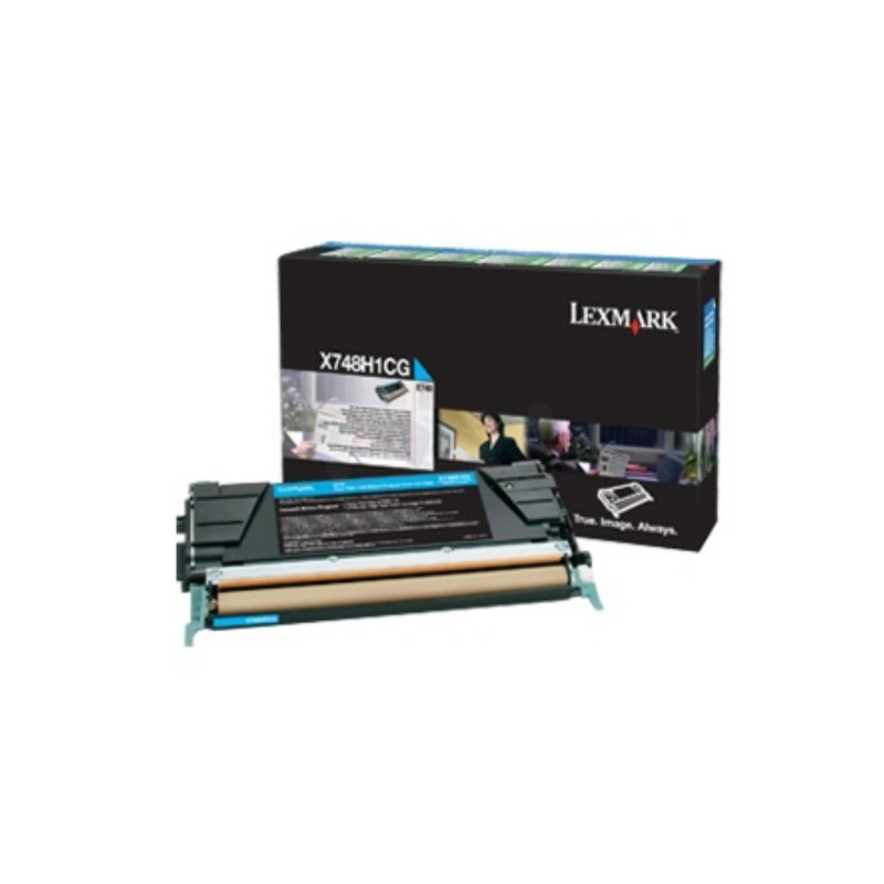 X748 cyan toner 10k (Corporate) X748 cyan toner 10k (Corporate)