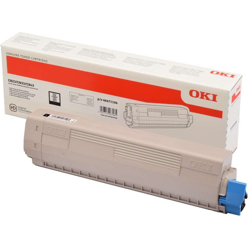 C823-833-843 toner sort 7K