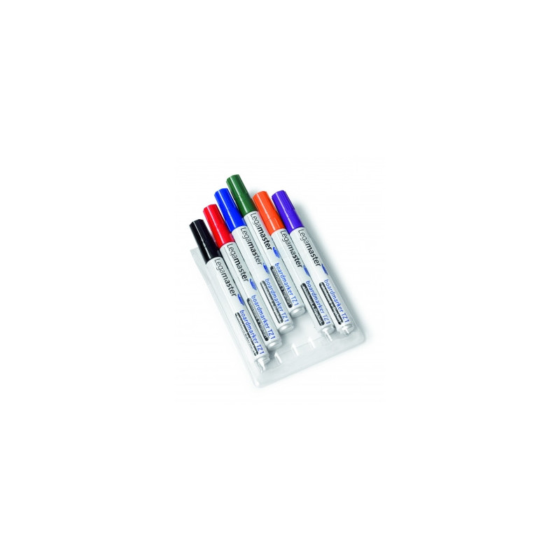 Legamaster Board Marker TZ1 - 6-stk etui Legamaster Board Marker TZ1 - 6-stk etui