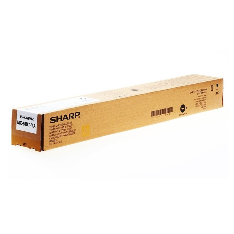 Sharp MX51GTYA gul toner Sharp MX51GTYA gul toner