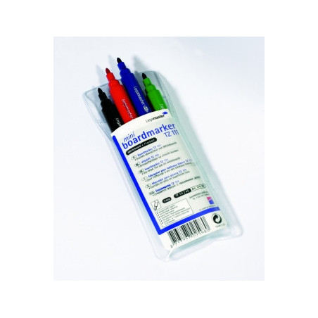 Legamaster 111194 MInI Board Marker TZ111 - 4-stk etui