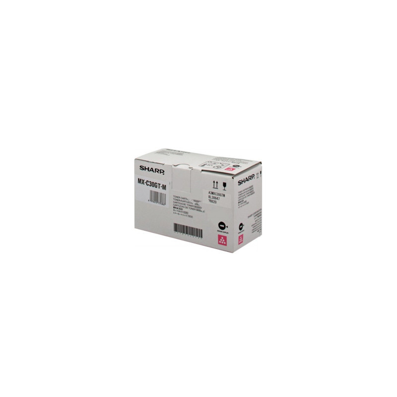 Sharp MXC30GTB magenta toner 6K Sharp MXC30GTB magenta toner 6K