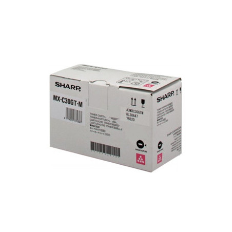 Sharp MXC30GTB magenta toner 6K