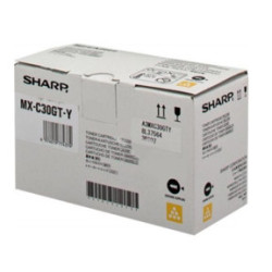 Sharp MXC30GTB gul toner 6K