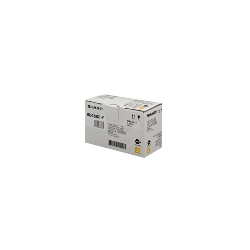 Sharp MXC30GTB gul toner 6K Sharp MXC30GTB gul toner 6K