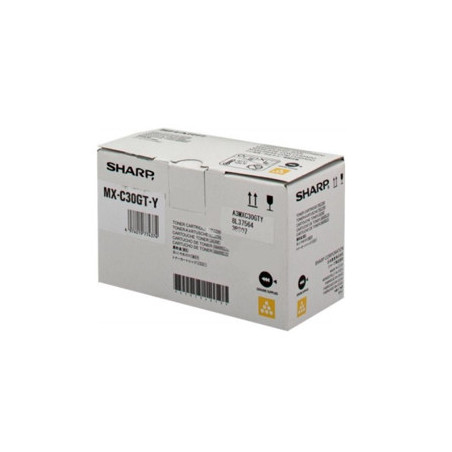 Sharp MXC30GTB gul toner 6K