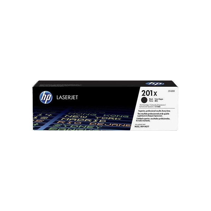 Color LaserJet 201X sort toner dualpack