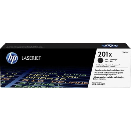 Color LaserJet 201X sort toner dualpack