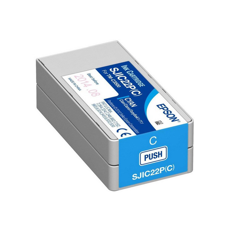 blækpatron til TM-C3500 Cyan (SJIC22P)