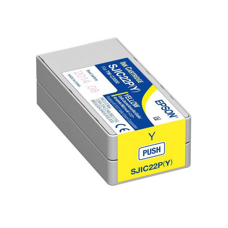 blækpatron til TM-C3500 gul (SJIC22P)