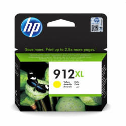 HP 912XL High Yield gul blækpatron