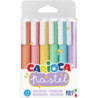 CARIOCA overstregningspen pastel 6 stk. (Udsalg få stk)