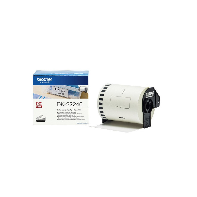 Brother DK-22246-DK22246 103mm hvid papirtape