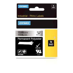 DYMO Rhino Permanent polyester 12mmx5