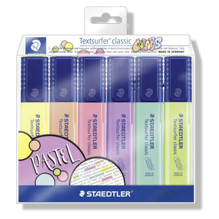 Overstregningspen Textsurfer vintage (6pak)