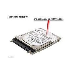 HP 167528-001 Hard drive HD 18GB IDE