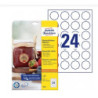 Avery 5084 Blomster formede labels