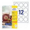 Avery 5085 Flower shaped labels