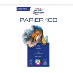 Avery 2566-250 Laser-inkjet-copy Bright white paper