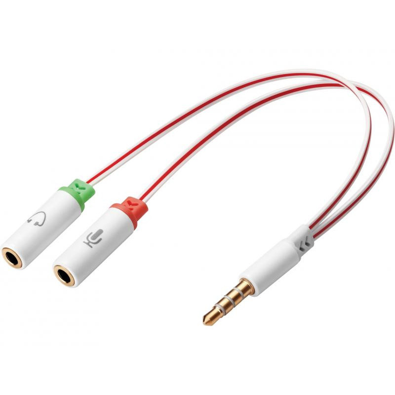 Headset Converter Dual to Single