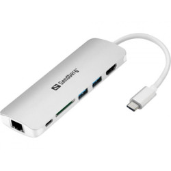 USB-C Dock HDMI+LAN+SD+USB