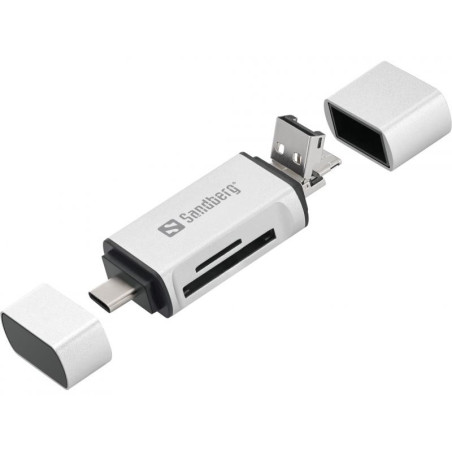 Card Reader USB-C+USB+MicroUSB