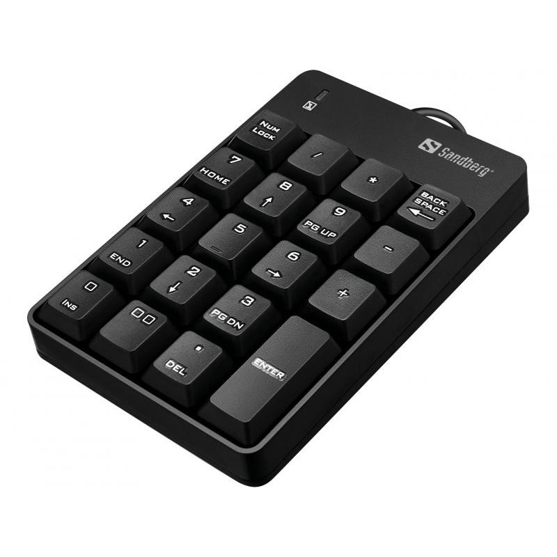USB Numerisk tastatur med ledning USB Numerisk tastatur med ledning