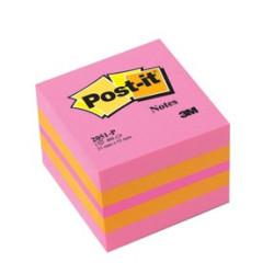 Post-it Notes 51x51 mini kubusblok pink