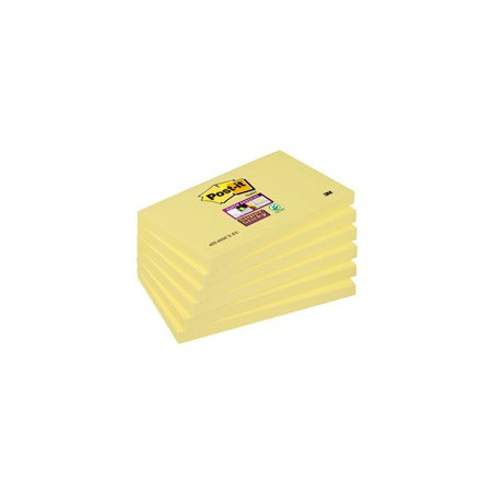 Post-it SS-Notes 76x127 gul (6)