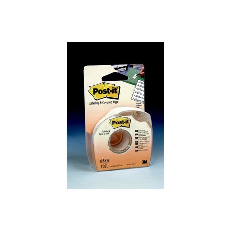 Post-it korrektionstape m-dispenser 25mmx17m hvid