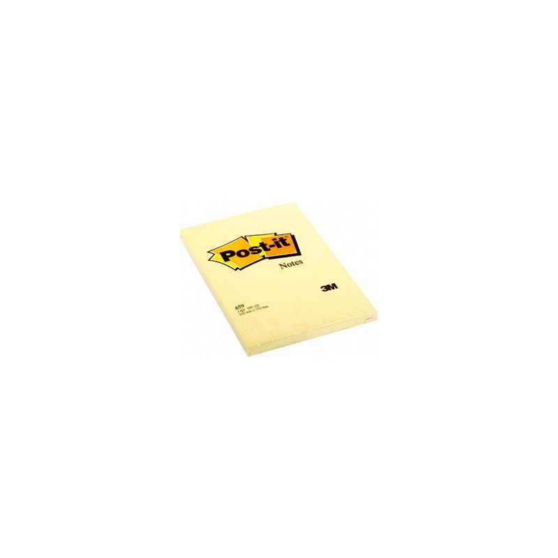 Post-it Notes 102x152 gul