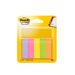 Post-it Indexfaner 15x50 papir ass. neon (5)