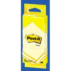 Post-it Notes 38x51 gul (3)