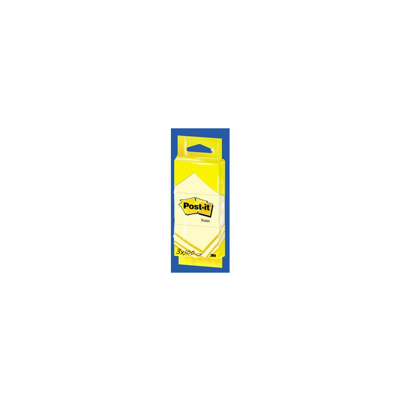 Post-it Notes 38x51 gul (3)