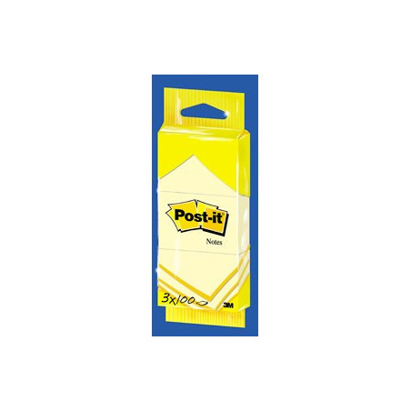 Post-it Notes 38x51 gul (3)