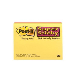 Post-it SS-Notes 149x200 Meeting 4stk. 3M