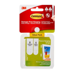 Command velcro strips til billedophæng Value Pack