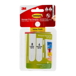 Command strips til billedophæng Value Pack
