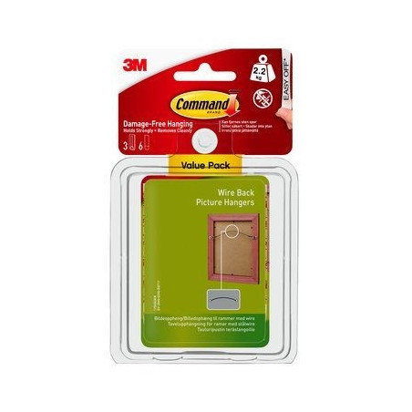 Command billedophæng til wire Value Pack