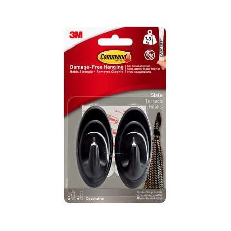 Command ellipsekrog med skiferfinish 17086S