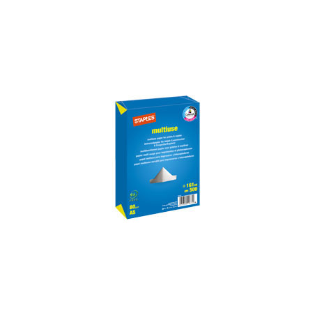A5 Papir 80g standard print og kopi 500ark