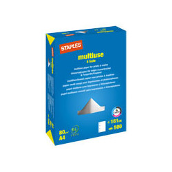 A4 Papir 80g med 4 huller print og kopi 500ark