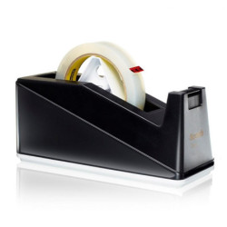 Tape Borddispenser C10 til 1'' og 3'' ruller sort