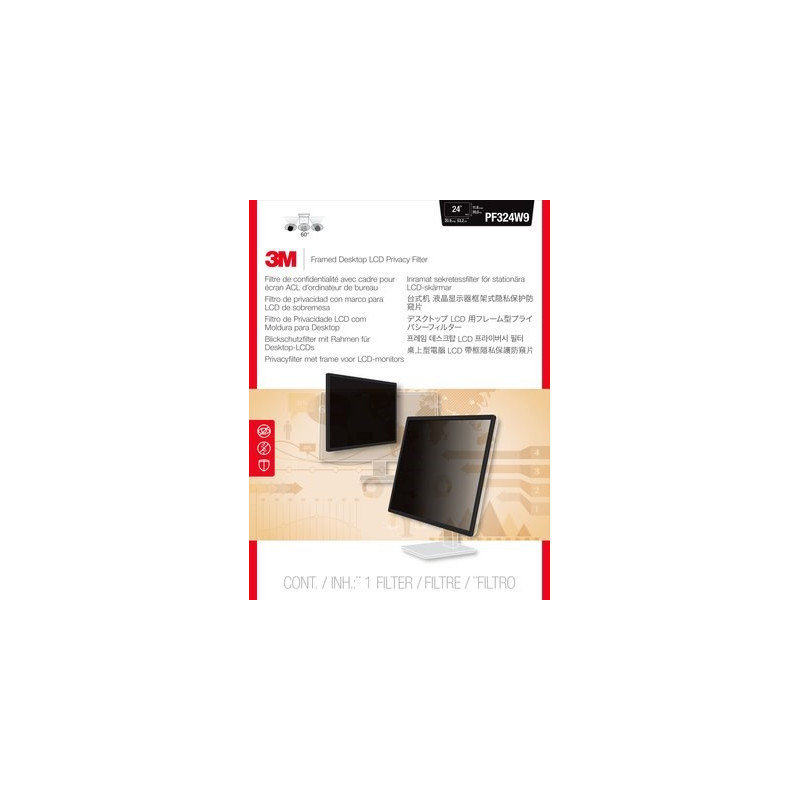 Privacy filter framed lightweight 23'' to 25'' (16:9) Privacy filter framed lightweight 23'' to 25'' (16:9)