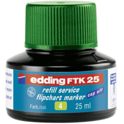 Edding FTK25-4 grøn refill blæk til flipchart markers